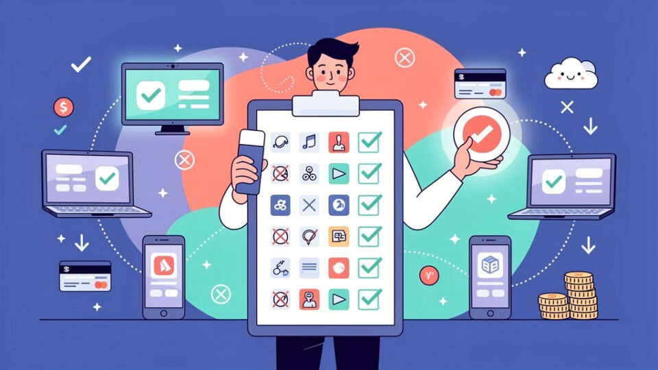 Lista kontrolna audytu oprogramowania w firmie: Usuń zbędne subskrypcje