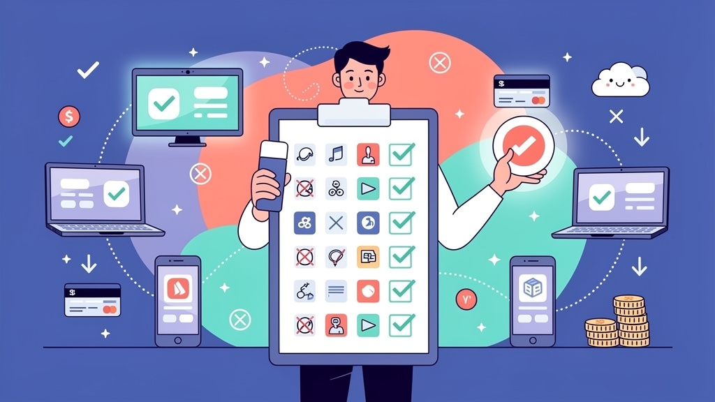 Lista kontrolna audytu oprogramowania w firmie: Usuń zbędne subskrypcje